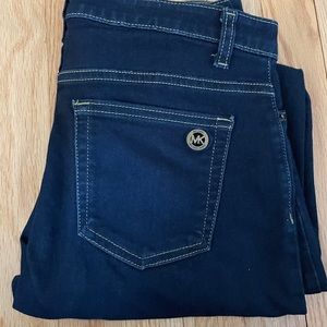 Michael Kors Dark Wash Skinny Jeans